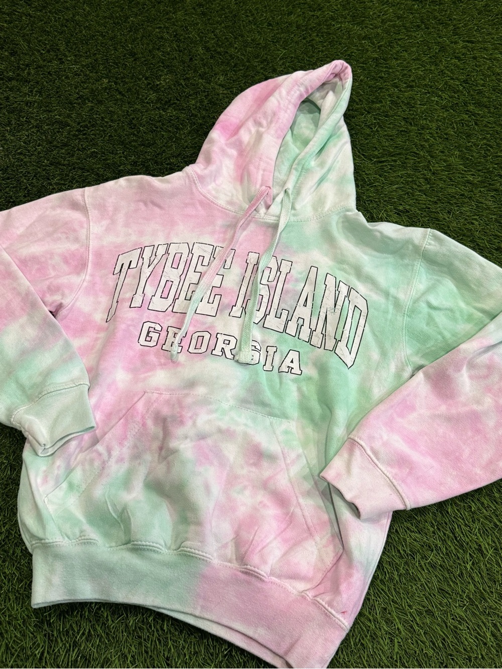 RagWear USA Tybee Island Georgia Hooded Sweatshirt